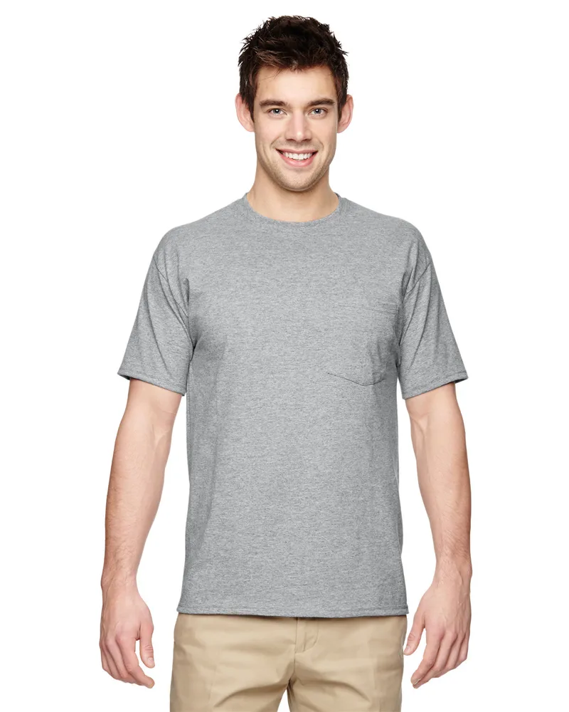 Jerzees Adult DRI-POWER® ACTIVE Pocket T-Shirt view 3