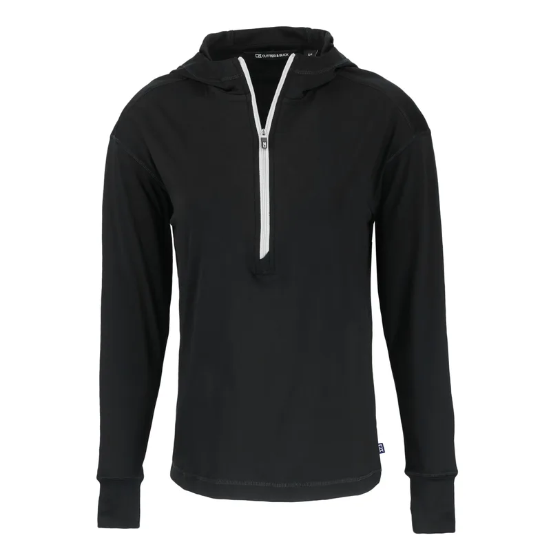 Cutter & Buck Daybreak Eco Recycled Womens Half Zip Hoodie view 6