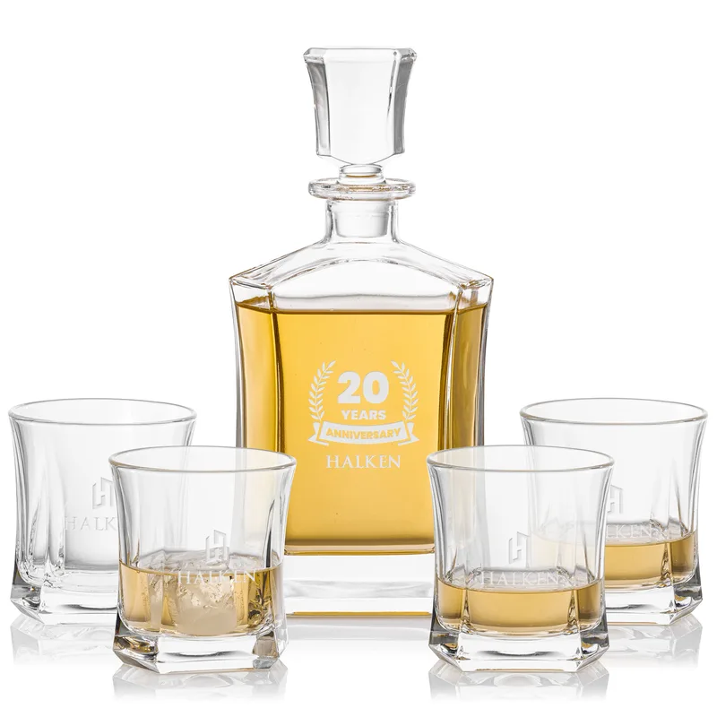 Avalon Decanter & Set