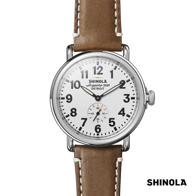 White/Tan, 41mm
