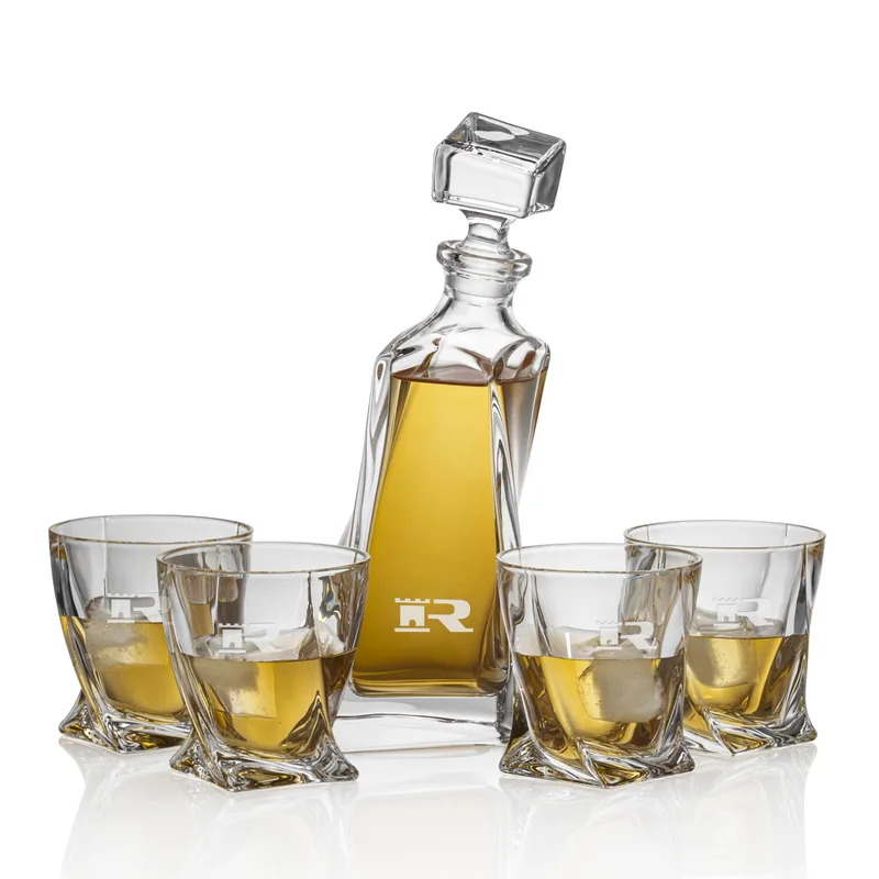 Decanter Set, Decanter & 4 OTR