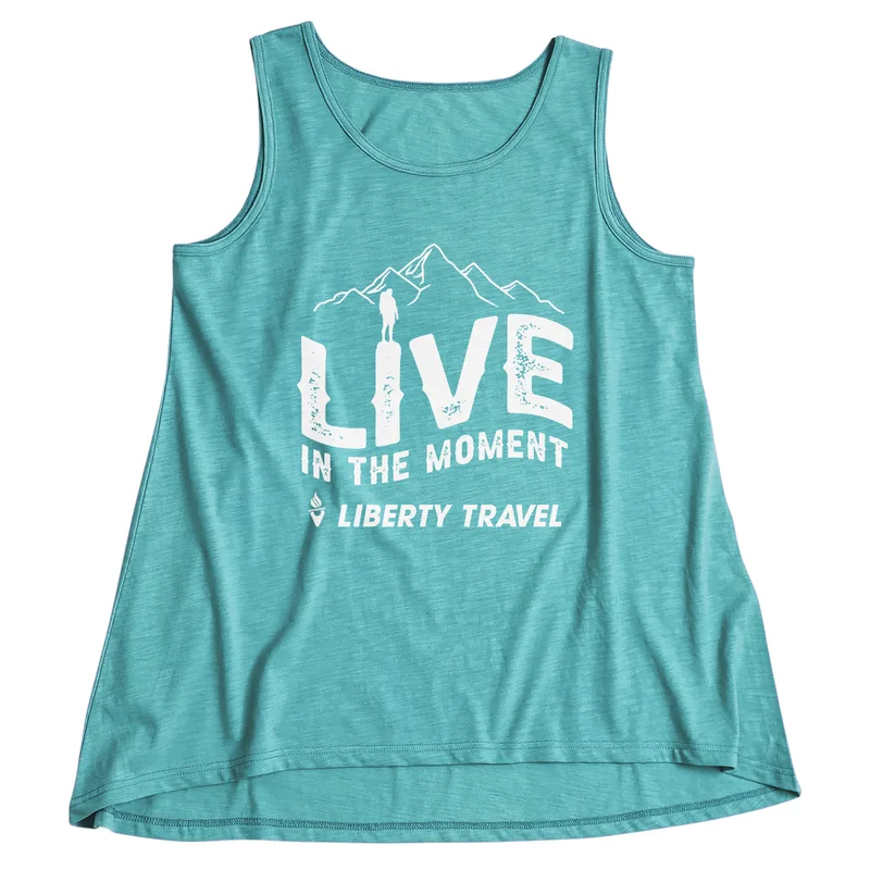ACE Ladies' Slub A-Line Tank Top view 2