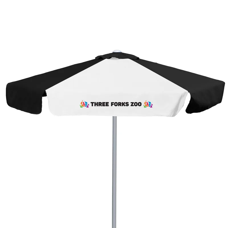 7' E-Z Glide Market Umbrella Kit With Valance (1 Imprint) view 7