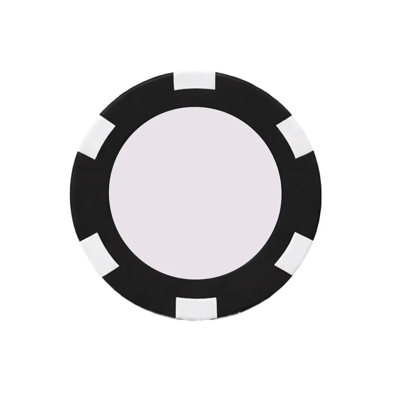 Poker Chip with Removable Ball Marker view 2