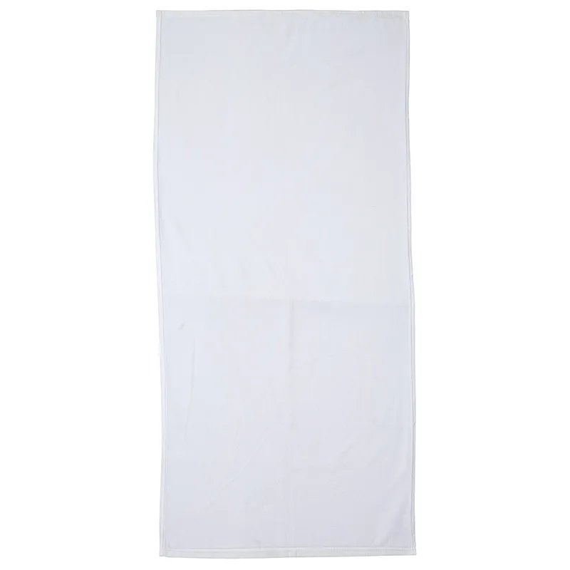 Silk Touch Beach Blanket/Towel 28" x 58" 300GSM Poly/Cotton - Full Color view 2