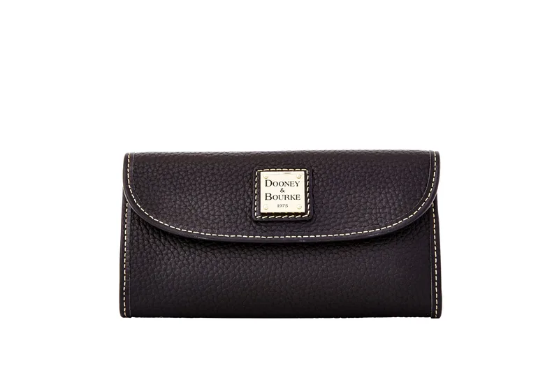 Dooney & Bourke Pebble Grain Continental Clutch