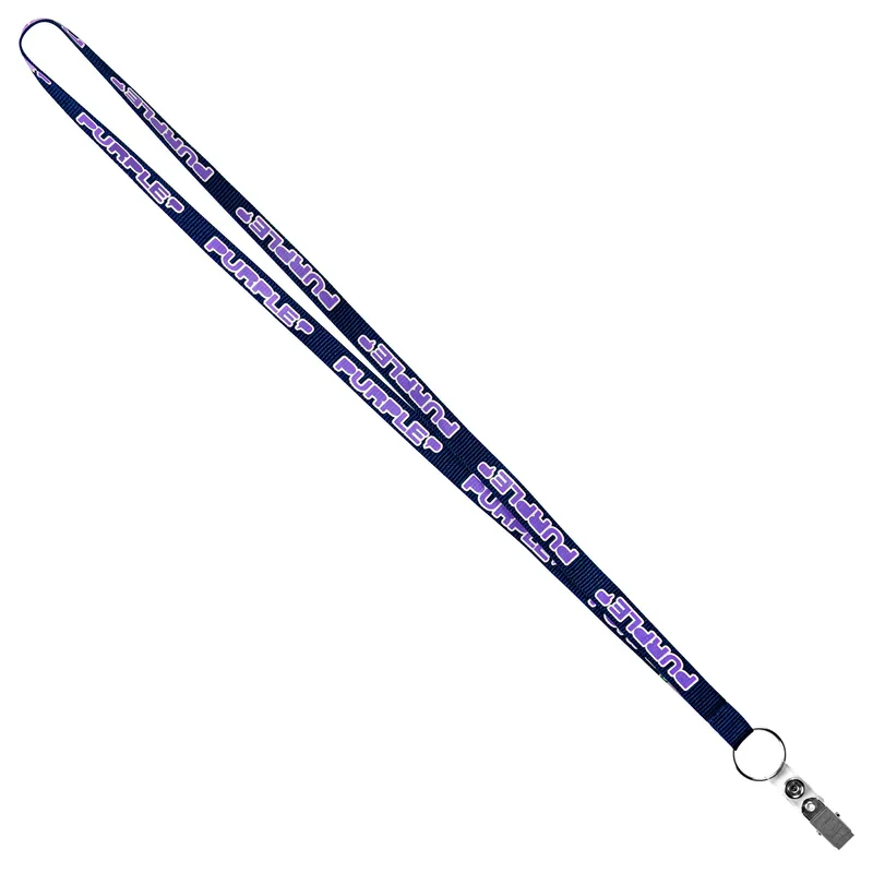 1/2" Recycled Econo Lanyard (QuickShip) 18-24 Days view 5