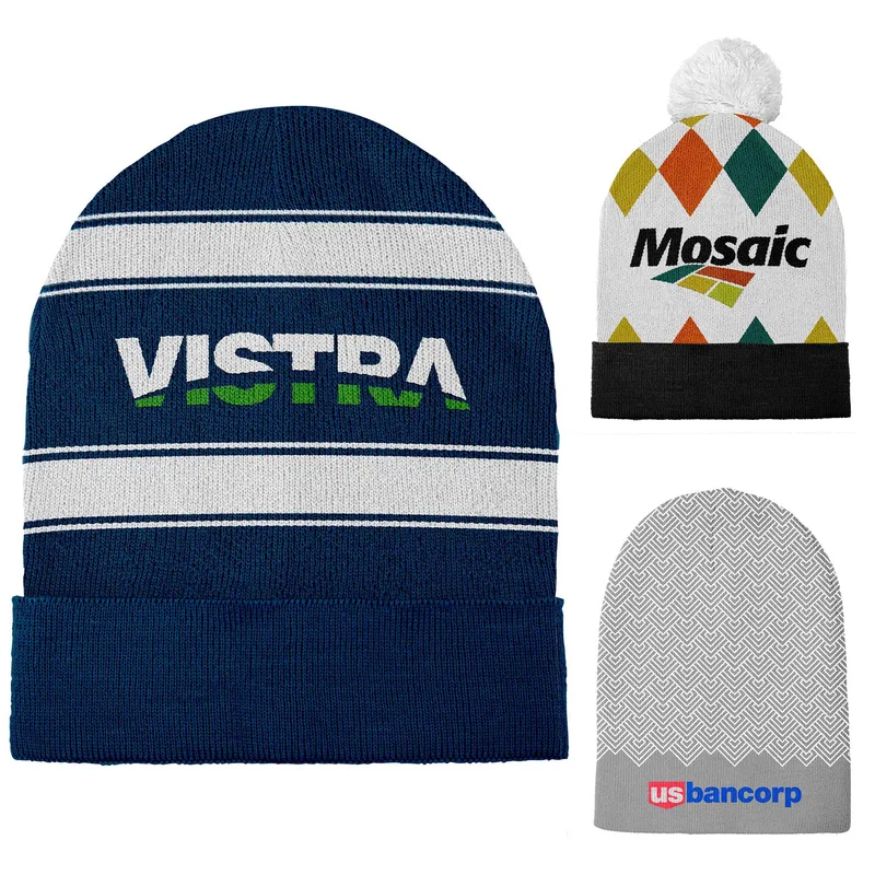 Adult Jacquard Beanie (5-6 Week Air)
