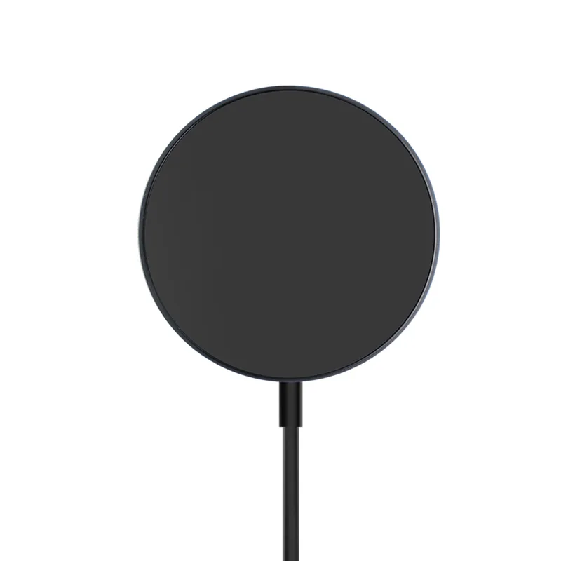 MagLED - 15W Qi Wireless charger with light up logo display view 2