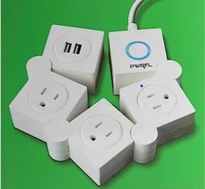 Vivitar® Multi-Outlet Swivel 3-AC/2-USB Power Strip