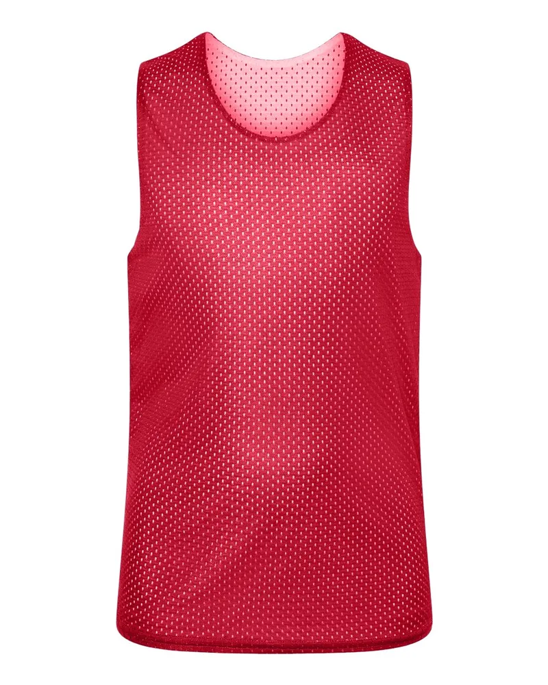 C2 Sport Youth Reversible Mesh Tank Top view 5