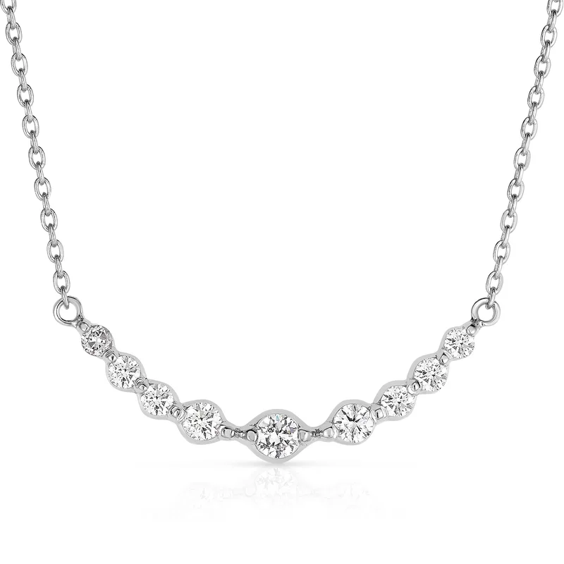 Jilco Inc Diamond Necklace - White Gold