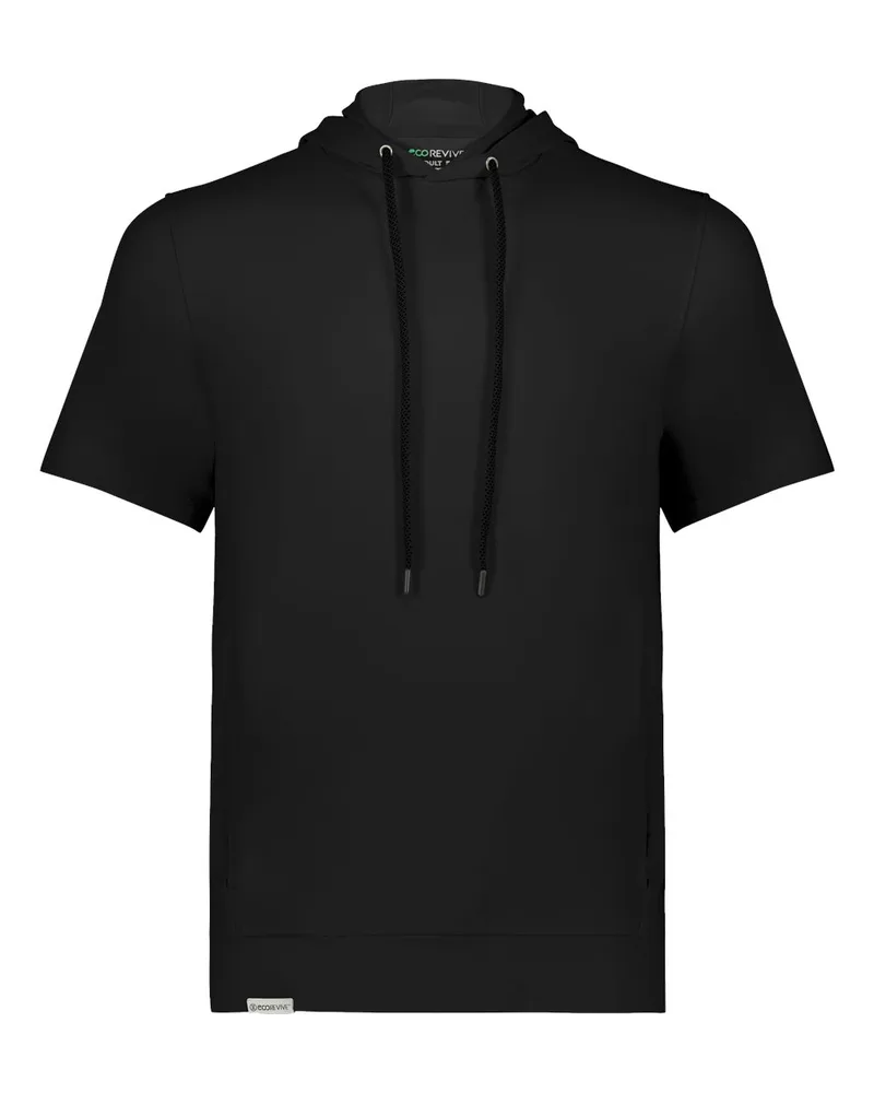 Holloway® Eco Revive™ Ventura Soft Knit Short Sleeve Hoodie view 2