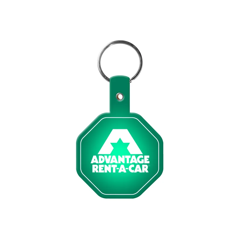 Stop Sign Flexible Key Tag view 6