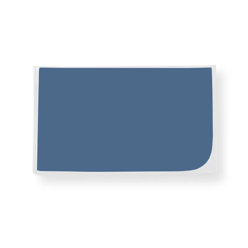 Premium 4" x 7" Spot Color Microfiber Cloth, in Clear Vinyl Pouch view 2