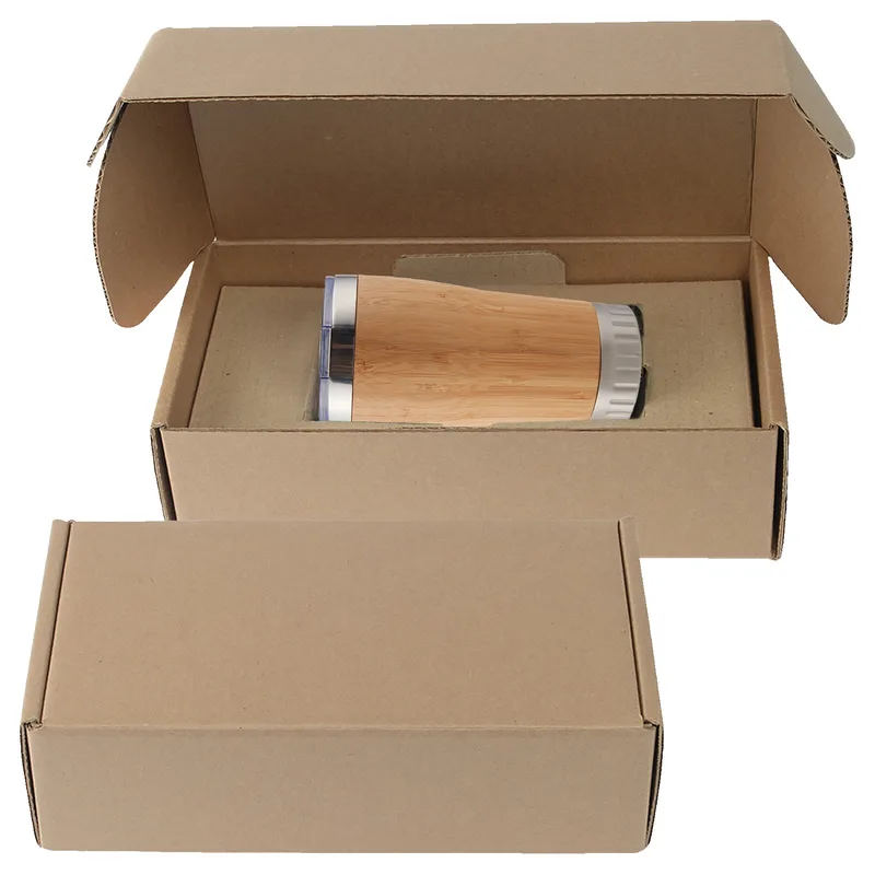 17 Oz. Bamboo Stainless Steel Tumbler Gift Set view 2