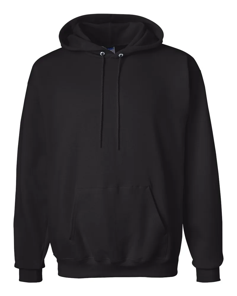 Hanes® Unisex Ultimate Cotton® Hooded Sweatshirt view 3