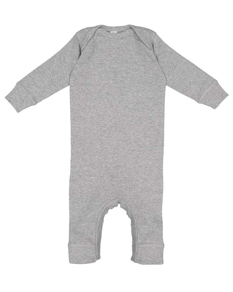 Rabbit Skins Infant Long Legged Baby Rib Bodysuit view 2