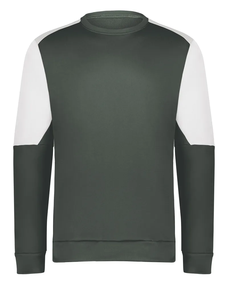 Holloway Men's Momentum Team Fleece Crew view 2