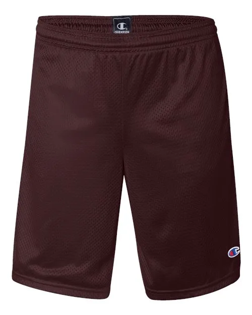 Champion® 9'' Unisex Polyester Mesh Shorts w/Pockets