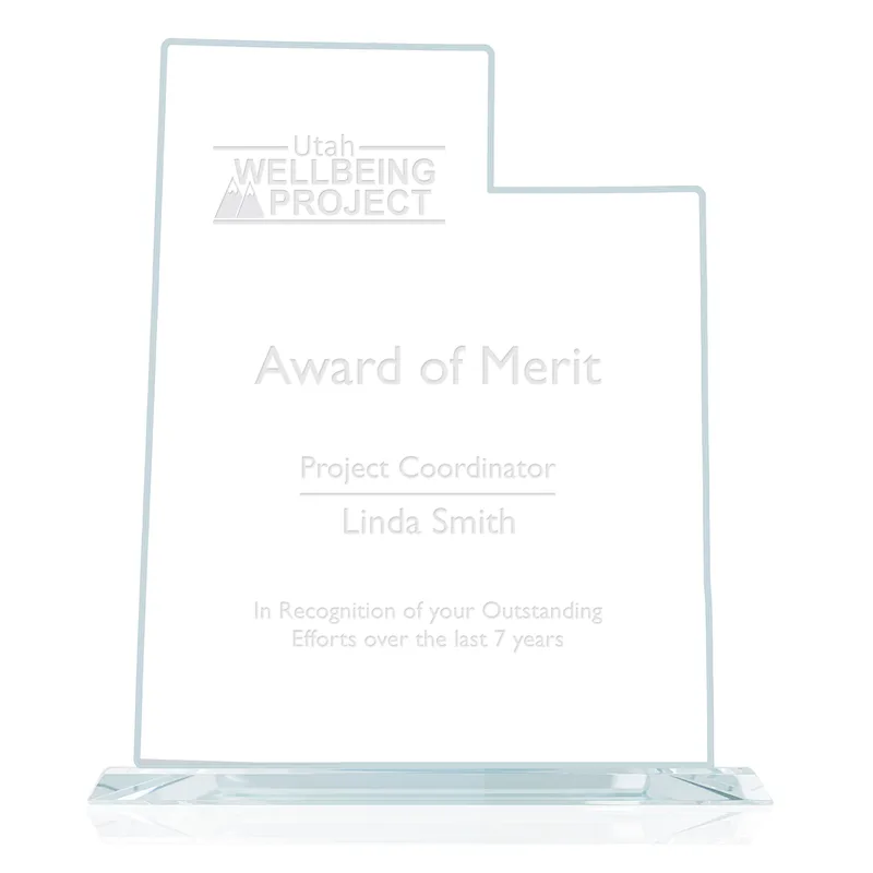 State Map Award -  Utah