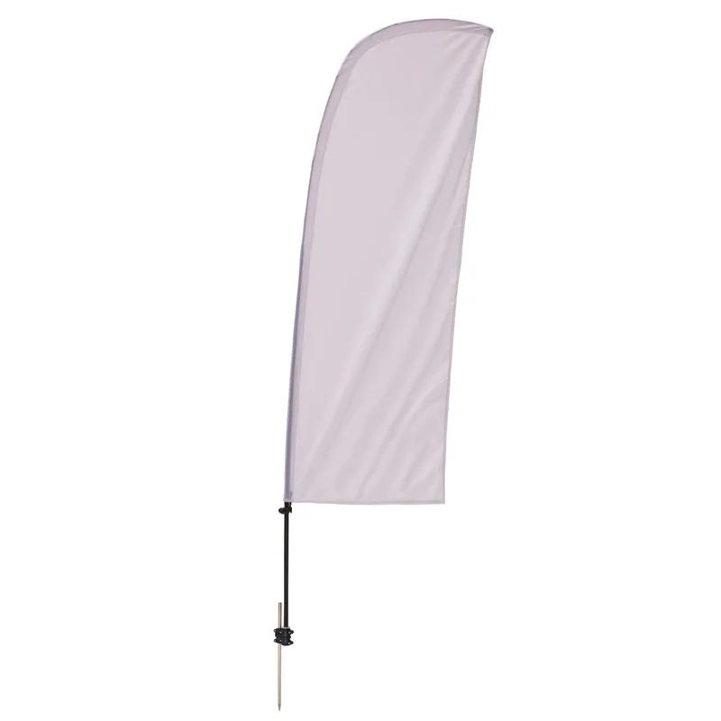 7.5' Value Blade Sail Sign Flag Kit (Single-Sided w/ Spike) view 2