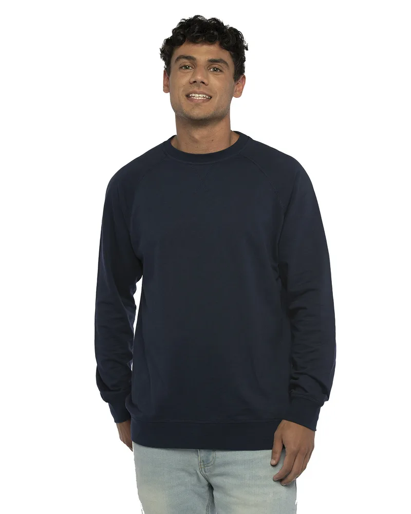 NEXT LEVEL APPAREL Unisex Laguna French Terry Raglan Sweatshirt view 7
