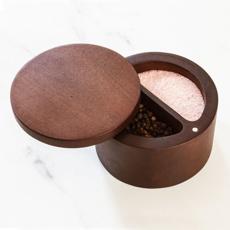 Rock & Branch® Acacia Duet Salt Box view 2