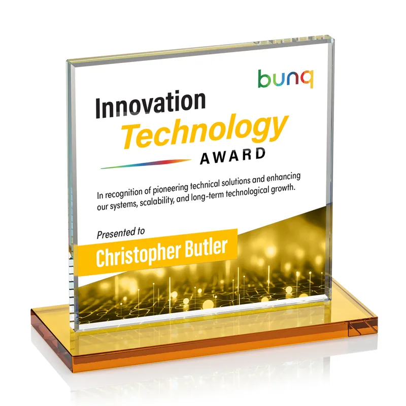 VividPrint™, Amber, 9" x 8.375" x 3"