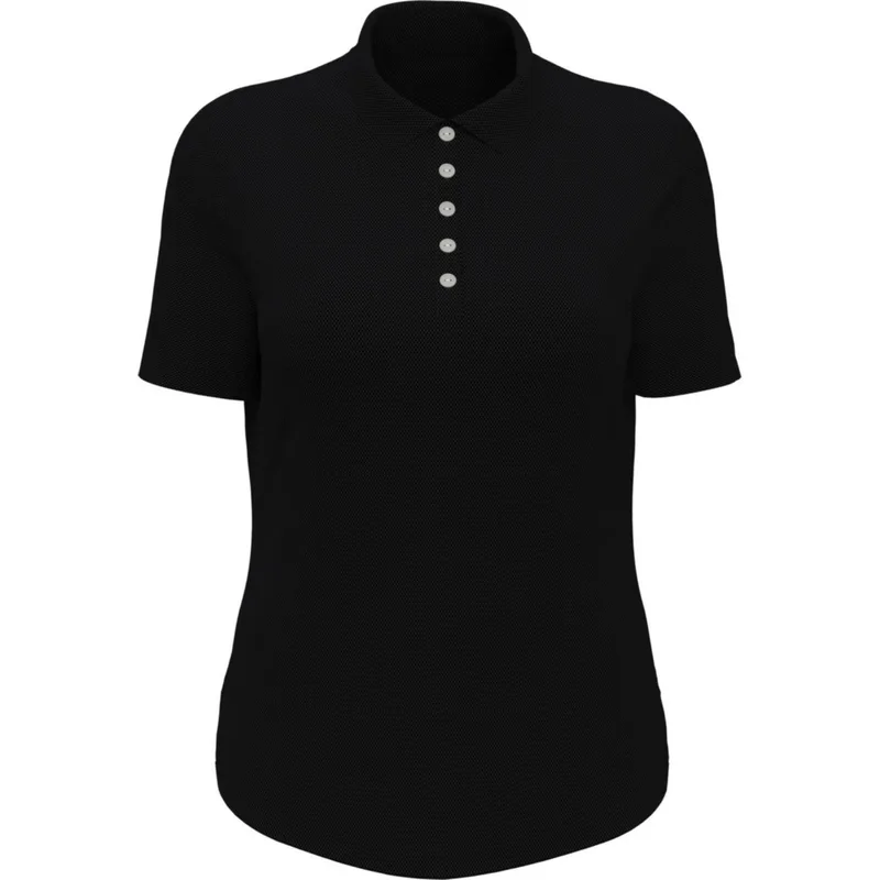 Callaway® Birdseye UPF 50+ Women's Cooling Polo Shirt with Custom Logo view 6