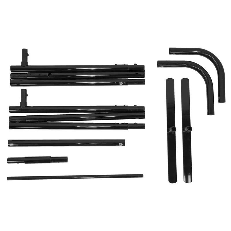 2'W x 72"H LiteWay EuroFit Straight Wall Hardware view 3