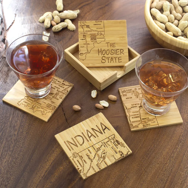Indiana Puzzle Coaster Set view 2