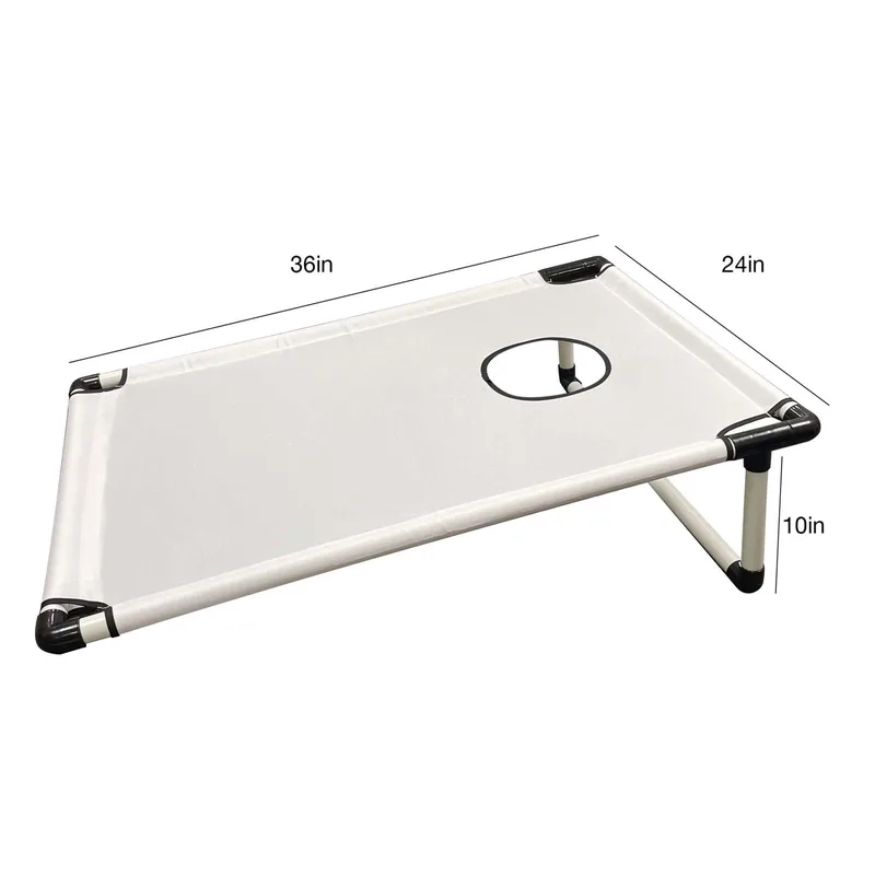 Portable Cornhole, 4 Navy & Royal Bean Bags view 5