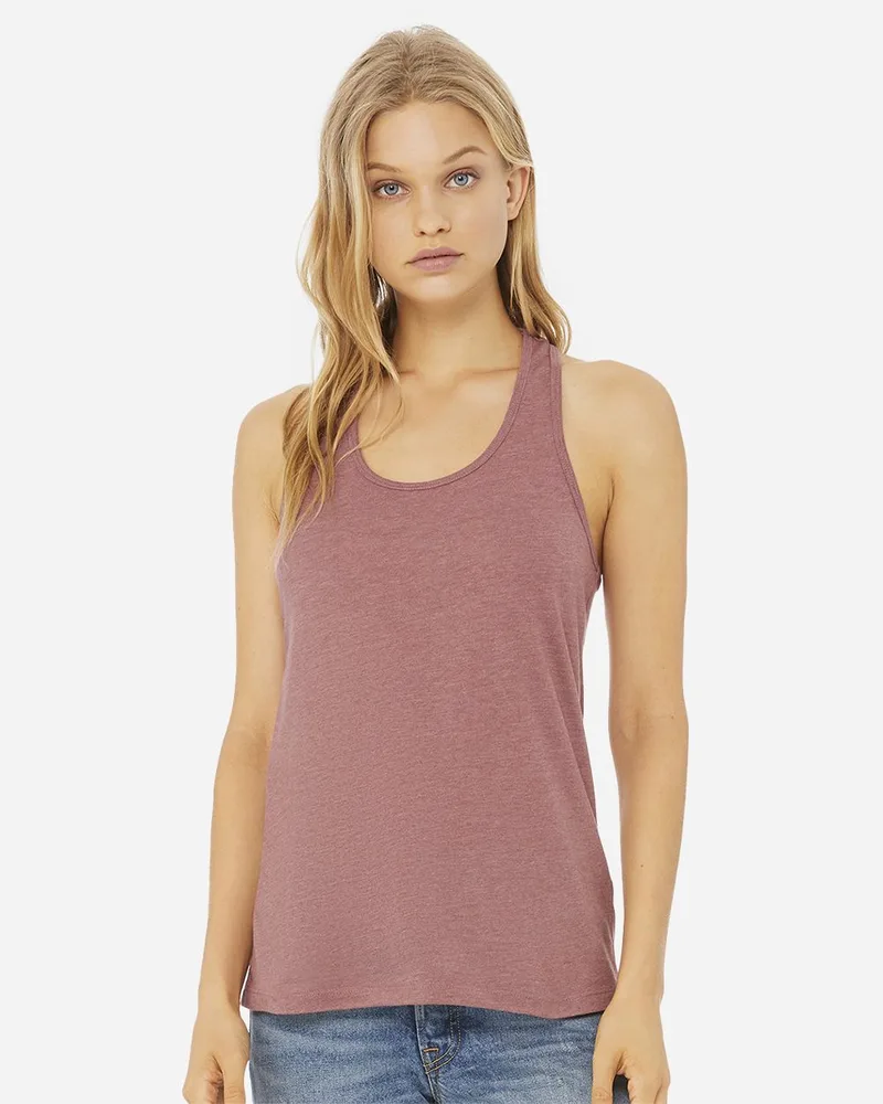 Bella+Canvas® Women's Jersey Racerback Tank Top view 2