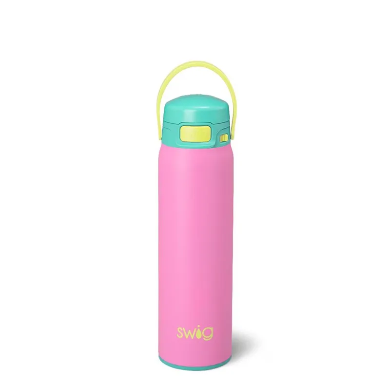 22 oz SWIG® Stainless Steel Insulated Leakproof Colorblock EZ Fill Water Bottle view 4
