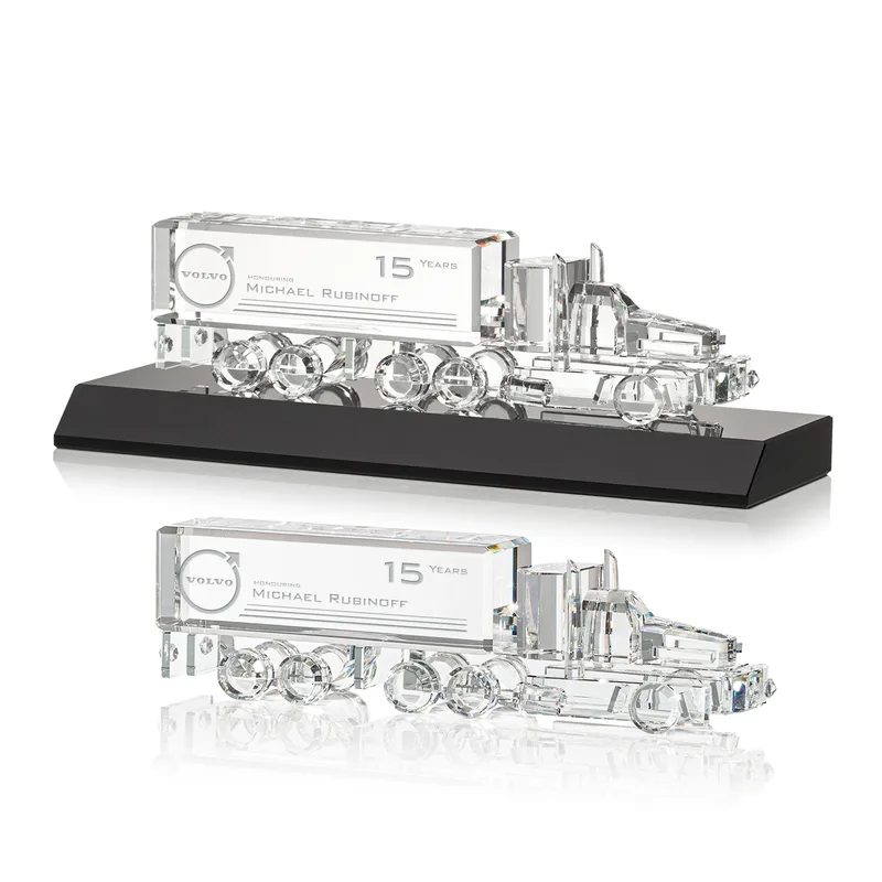 Crystal 18 Wheeler Award