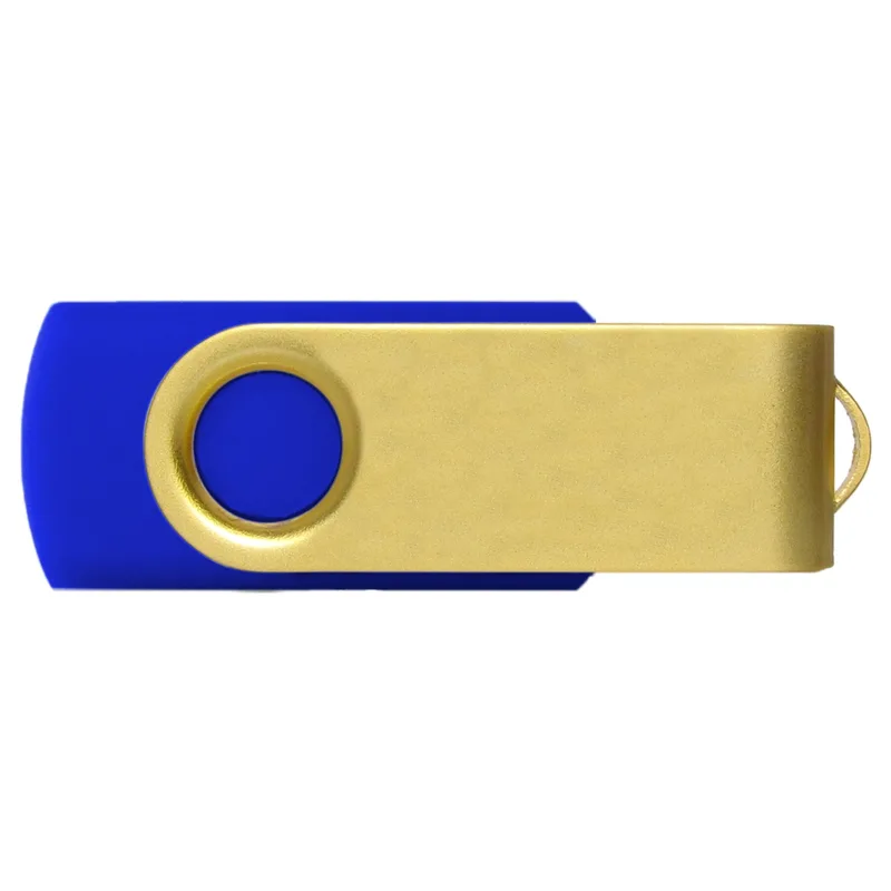iClick® 3.0 Gold Swivel USB Flash Drive 16GB view 2