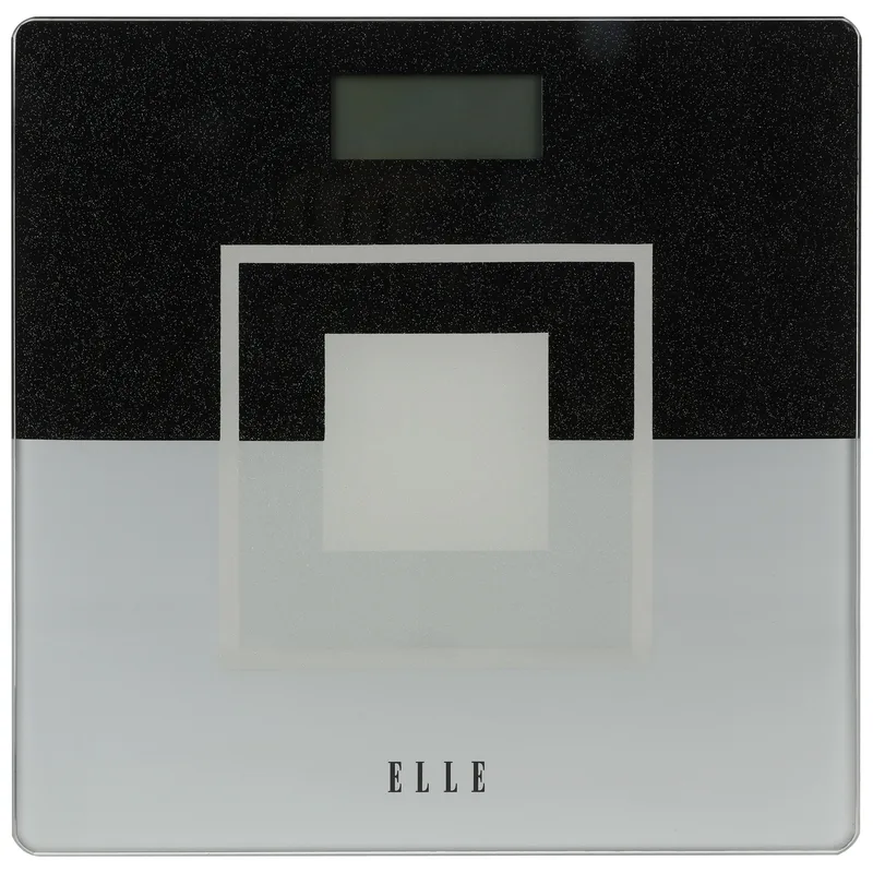 Health, Beauty & Fitness Elle Bathroom Digital Scale - Black/White