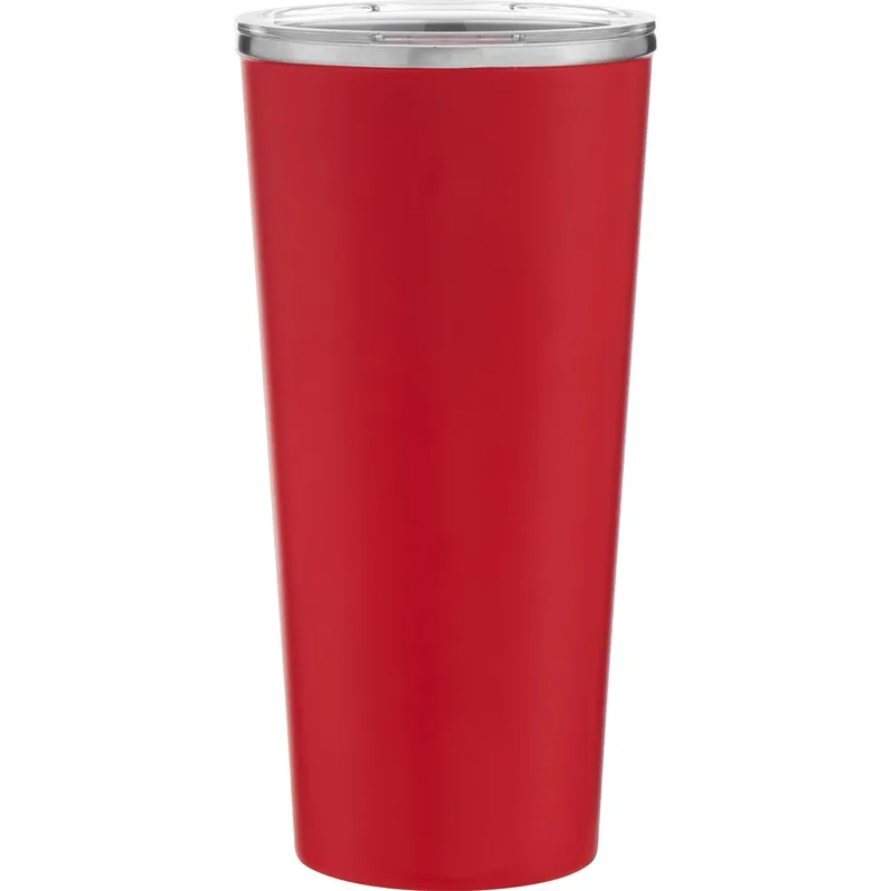 16.9 oz Sterling Travel Tumbler (Matte Red) view 2