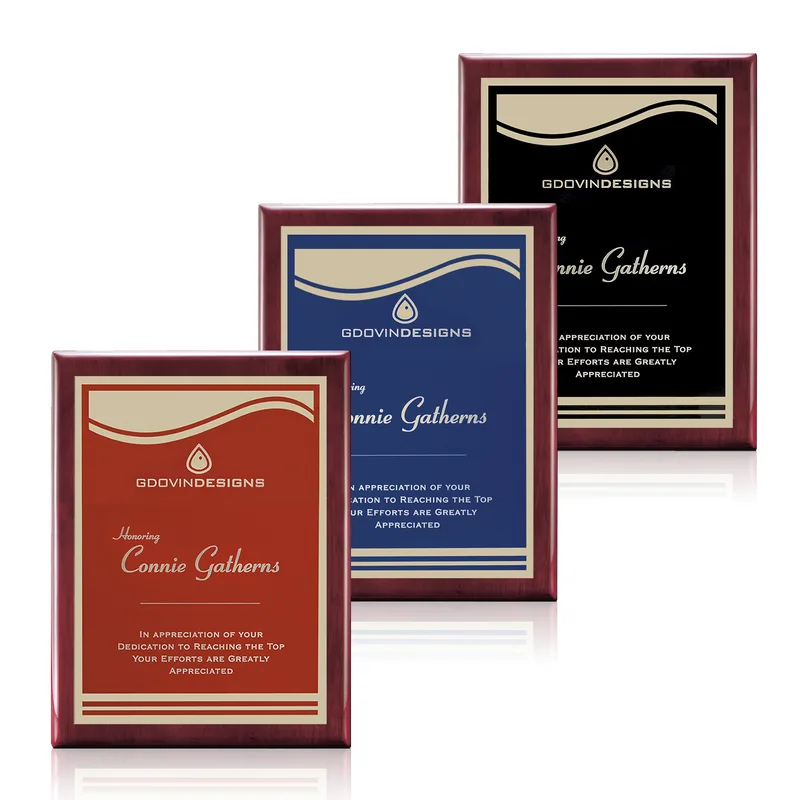 Oakleigh/Marietta Plaque - Rosewood Finish