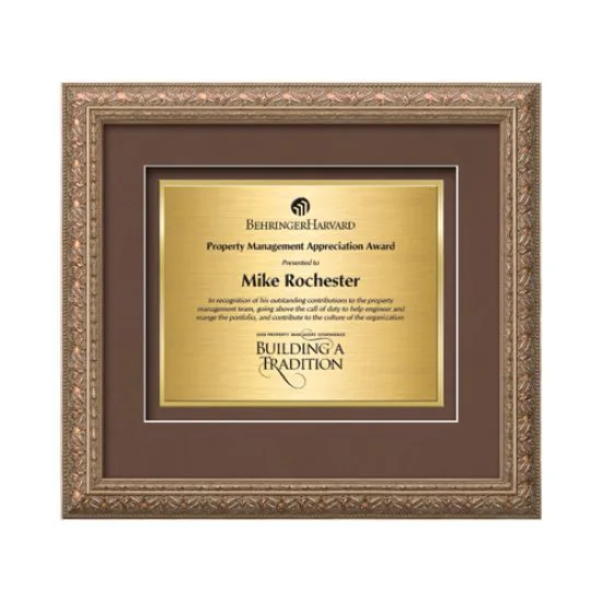 Romagna Certificate TexEtch - Silver