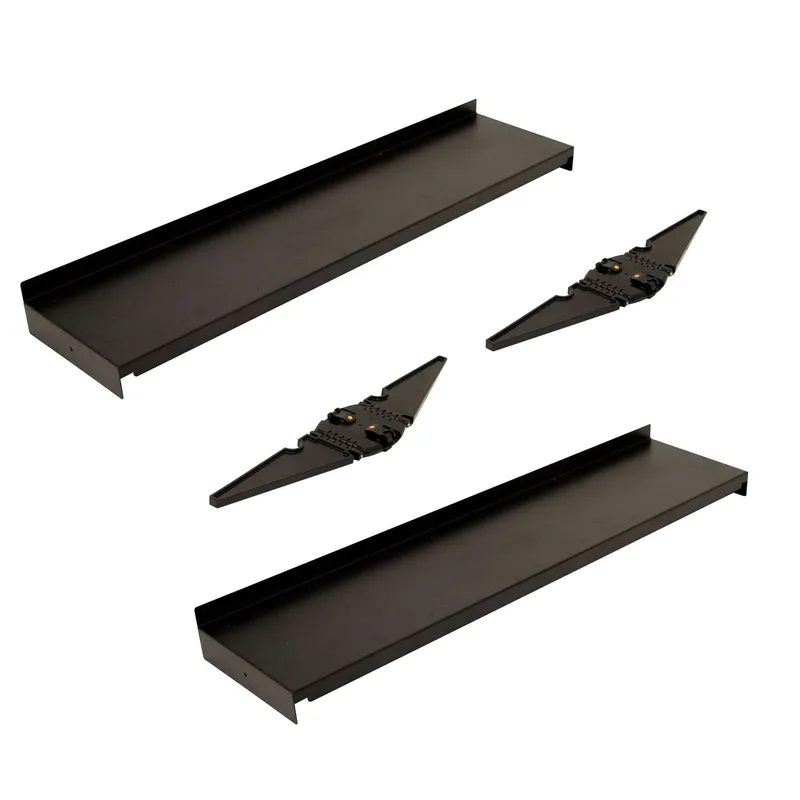 Double Astra Shelf For 3'W Wall