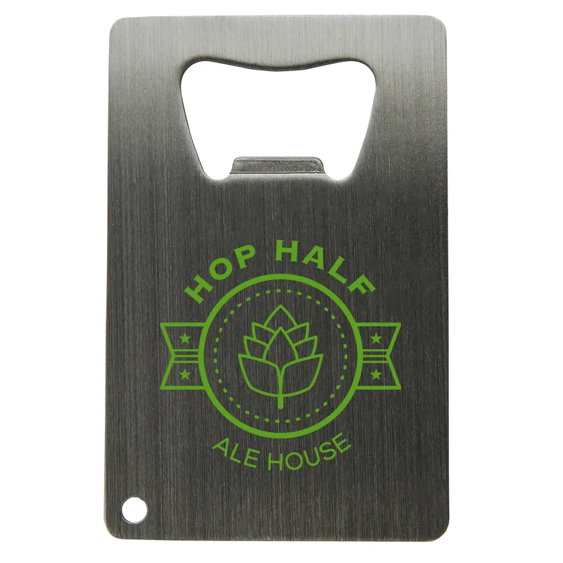 Stainless Steel Credit Card Bottle Opener view 5