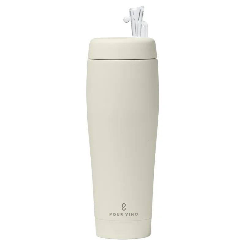 Pour Caddy® Pour Vino 29 oz Insulated Tumbler with aerating pour spout view 5