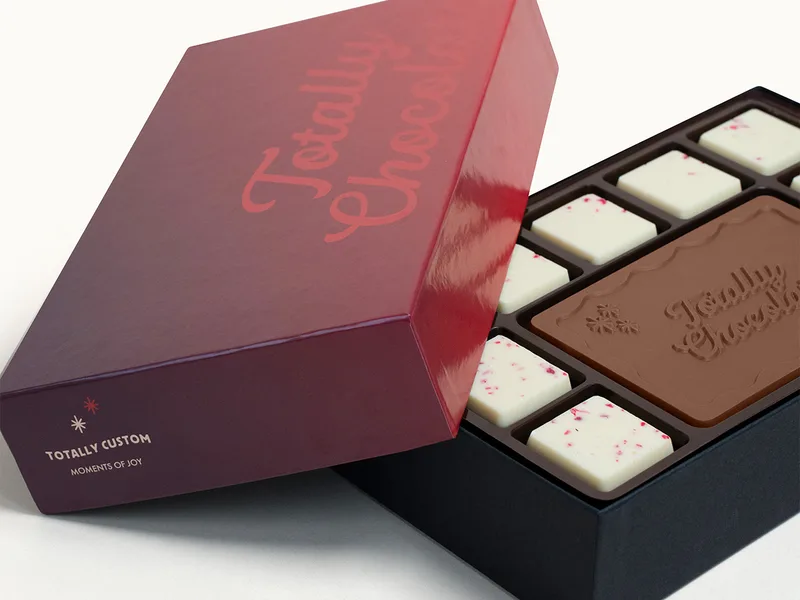 10-Piece Peppermint Bark Ensemble Gift Set with Luxury Custom Packaging view 3