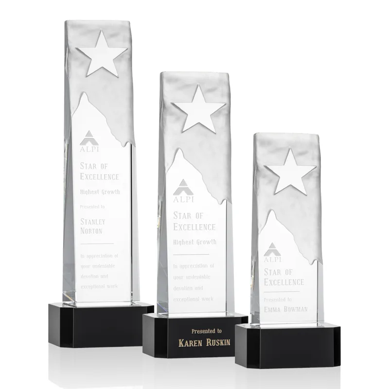 Deep Etch, On Base, Black