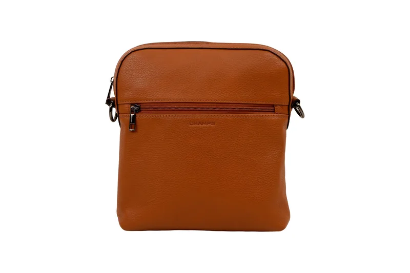 Champs Luggage Brown Onyx Collection Leather Camera Bag Size One Size