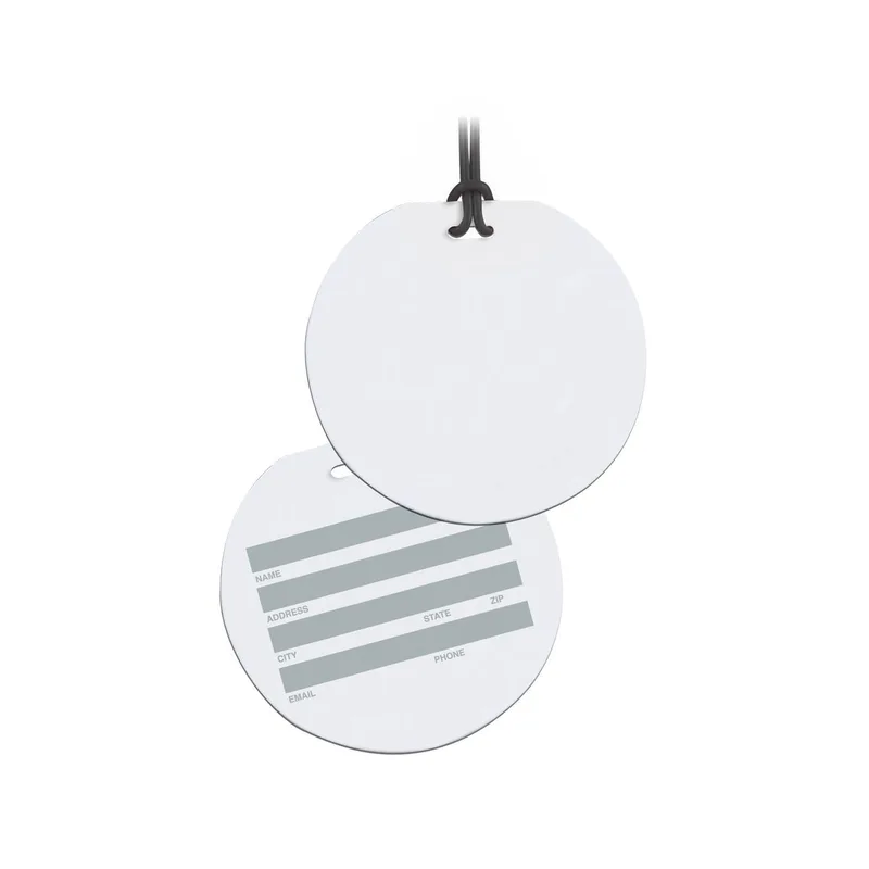 Round Celebrity Bag Tag view 6