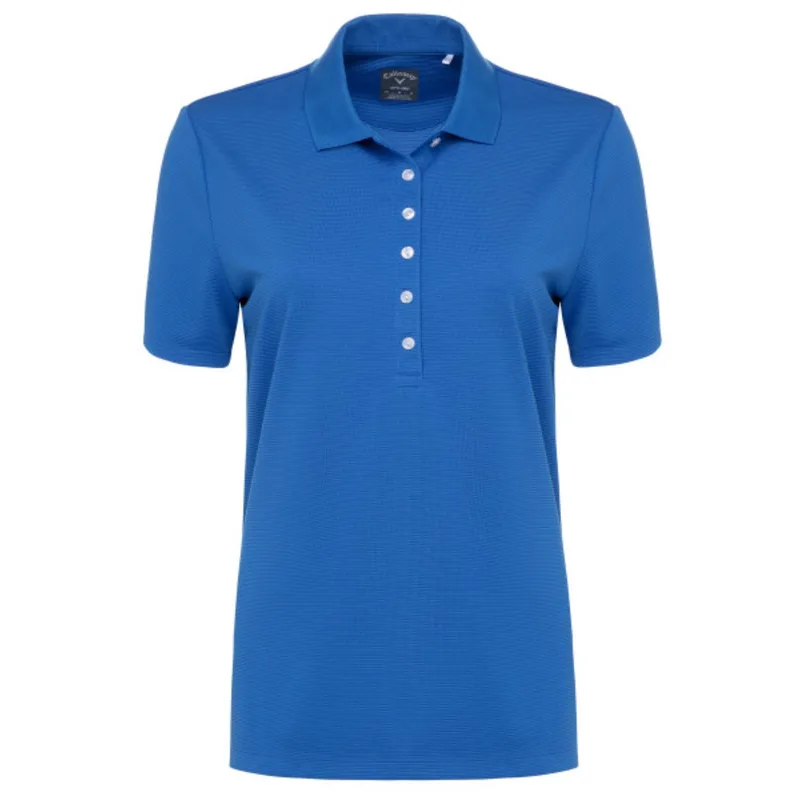 Callaway® Vent Moisture Wicking Women's Ottoman Polo Shirt with Custom Logo view 6