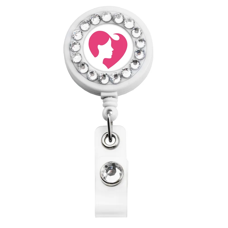 Bling Ring Retractable Badge Reel view 7